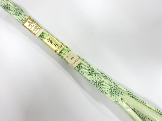 JAPANESE HAND-TIED OBIJIME CORD FOR SUMMER / UNUSED